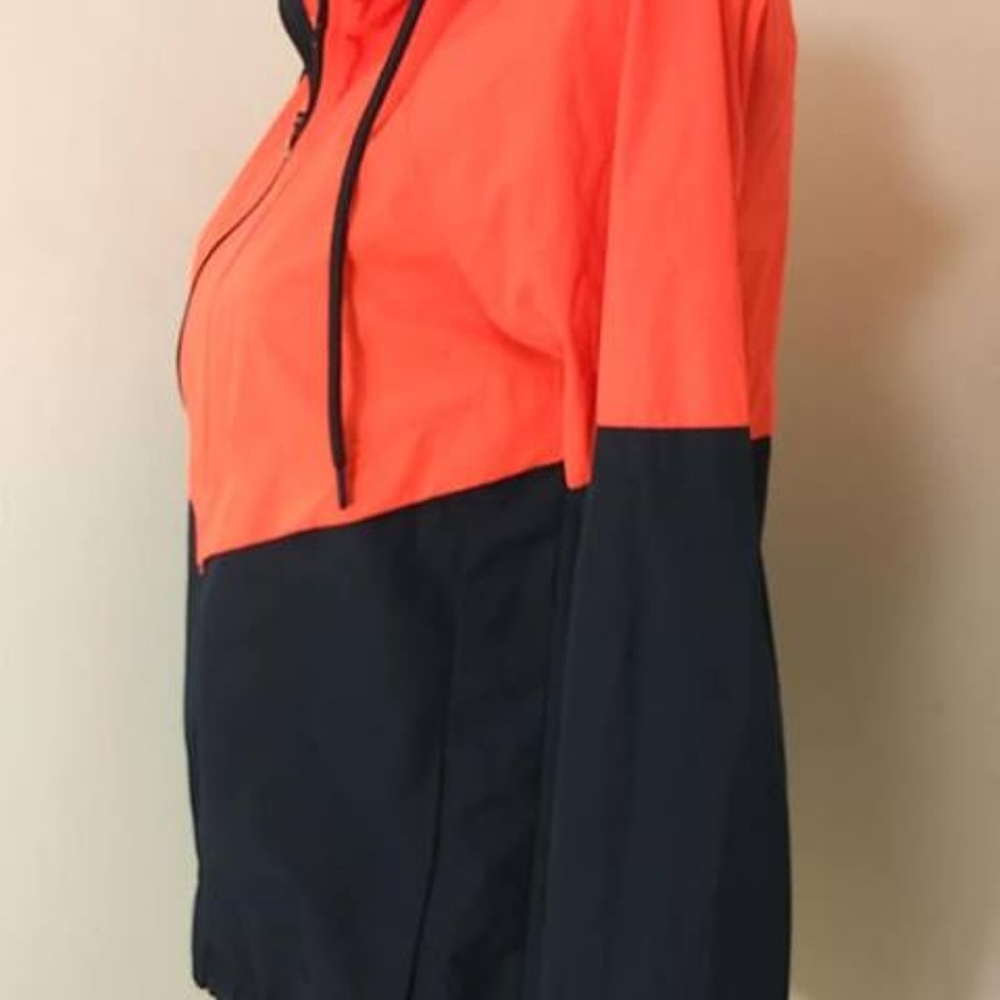 Fila Sport Lightweight Windbreaker Sz XS Orange - Picture 2 of 7
